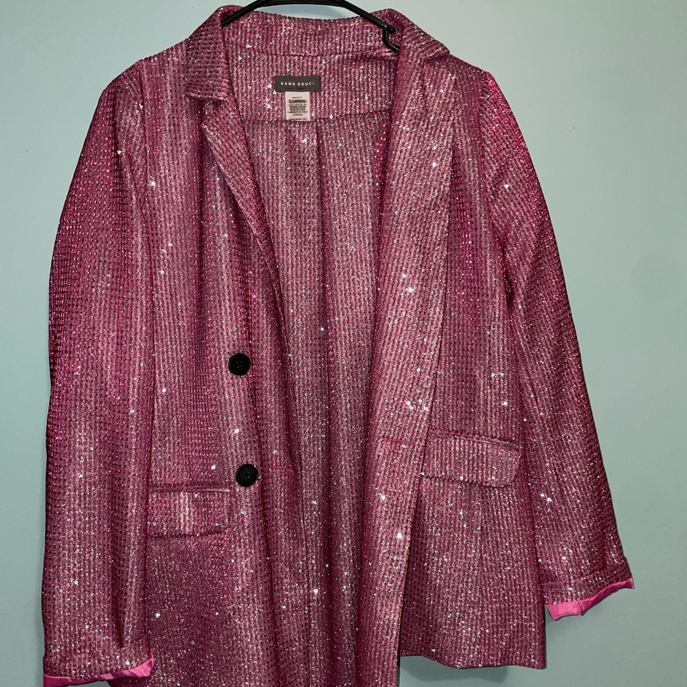 Sans Souci Pink Sequin Set